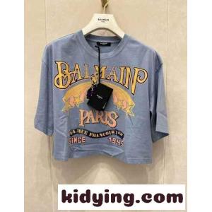 バルマン スーパーコピー 半袖Tシャツ コピー balmain スーパーコピー ウェスタン Tシャツkid26by41by