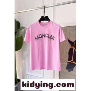 3色あり モンクレール スーパーコピー 半袖Tシャツ コピー 定番 合わせやすい ロゴ クルーネックkid26LTjmWz