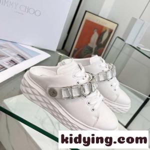 クリスタル付き プラットフォームスニーカー ジミーチュウ ブランド コピー スニーカー コピーkid26Cequaq