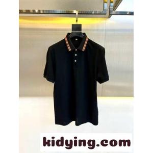 上品 コットンピケ エルメネジルド・ゼニア 半袖Tシャツ コピー メンズ ポロシャツ ブラックkid26jOj4ru