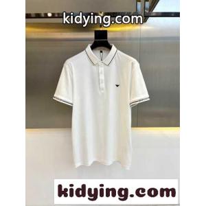 洗練された コットンピケポロシャツ アルマーニ コピーブランド 半袖Tシャツ コピー ホワイトkid26em059j