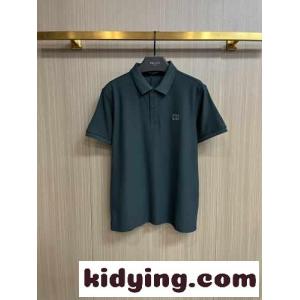 ドルチェ&ガッバーナ コピー 半袖Tシャツ コピー カジュアル 定番 コットンピケ ポロシャツ グリーンkid26Hj8X9b