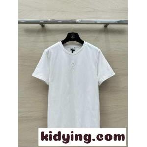 シンプル クルーネック 合わせやすい モンクレール コピーブランド 半袖Tシャツ コピー ホワイトkid26zSnuya