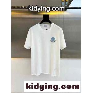 飽きのこない 人気 モンクレール コピー 半袖Tシャツ コピー クルーネック ホワイトkid26W9L95f