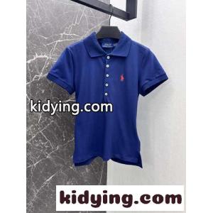 スリム フィット ストレッチ ポロシャツ ラルフローレン 半袖Tシャツ コピー ブルーkid260ziWHb