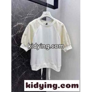 可愛い おしゃれ モンクレール コピー 半袖Tシャツ コピー クルーネック トップスkid26CuqK5r