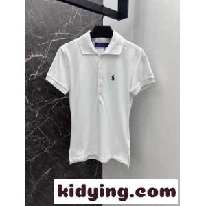 スリム フィット ストレッチ ポロシャツ ラルフローレン 半袖Tシャツ コピー ホワイトkid26Wz8P1n