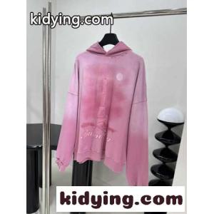 PARIS MOON HOODIE オーバーサイズ バレンシアガ スーパーコピー パーカー コピー ピンクkid260915ne