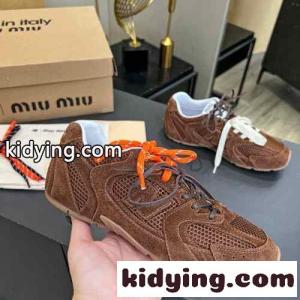 ミュウミュウ コピー スニーカー コピー New Balance x miu miu コピー xxx スエードxメッシュ スニーカー コーヒーkid26am8zqu