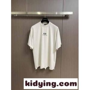 バレンシアガ コピー Tシャツ コピー UNITY SPORTS ICON CROPPED Tシャツ ベージュkid26juy05n