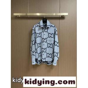 GG カジュアル 合わせやすい グッチ スーパーコピー シャツ コピー ロングスリーブkid26LryC4j