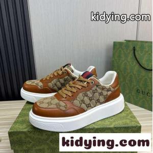 GGキャンバス＆レザー メンズシューズ グッチ コピー スニーカー コピーkid265je0Xr