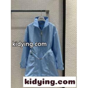 カジュアル ミニドレス レディース プラダ スーパーコピー ワンピース コピー ブルーkid26GjmGji