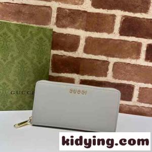 gucci コピー スクリプト ジップアラウンドウォレット グッチ コピー 財布 コピー 772642 グレーkid269Hb8zi