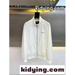 洗練された エルメネジルド・ゼニア ジャケット コピー ジップアップ ブルゾン ホワイトkid26bW1jie
