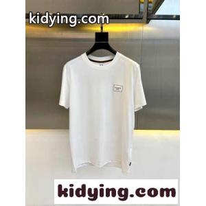 カジュアル コットンジャージー 半袖Tシャツ エルメネジルド・ゼニア Tシャツ コピー ホワイトkid26CCGzWb
