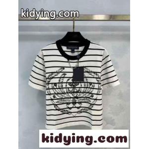 ストライプアンカークロップトップ ルイ・ヴィトン Tシャツ 偽物 カジュアルkid26CyqKfm