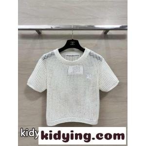 ロゴ クロシェ クロップド クルーネックtシャツ アレキサンダーワング ニット コピー ホワイトkid265nCqym