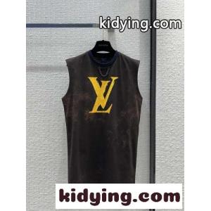グラフィックLVプリントタンクドレス ルイ・ヴィトン ワンピース 偽物kid26CaaiGr