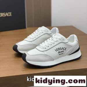 人気 ヴェルサーチ スーパーコピーェ ミラノ ランナー スニーカー スーパーコピー ホワイトkid26Caeyiy