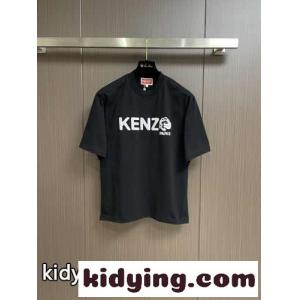 YEAR OF THE DRAGON 半袖 Tシャツ ユニセックス ケンゾー tシャツ コピー ブラックkid26GXPP5j