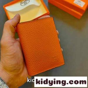 シンプル コンパクト 名刺入れ カードケース エルメス コピー 財布 コピー オレンジkid26uKXH9f