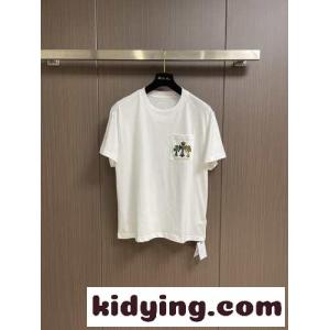 カジュアル プリント クロムハーツ ブランド コピー Tシャツ コピー クルーネック 半袖Tシャツ ホワイトkid26meOvKj
