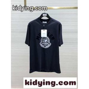 カジュアル ロゴ クルーネック 半袖Tシャツ モンクレール ブランド コピー Tシャツ コピーkid26WjKHXz