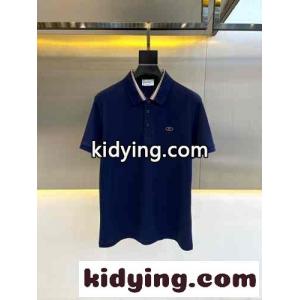 サルヴァトーレ・フェラガモ Tシャツ コピー 定番 エレガント 半袖 ポロシャツ ネイビーkid26vGHrCm