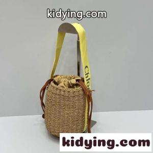 春夏 おしゃれ クロエ バッグ コピー “WOODY”スモール バスケットバッグkid26aKzS5D