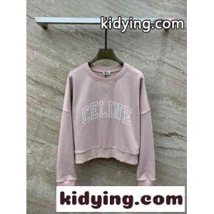 ロゴ コットン スウェットシャツ セリーヌ コピー Tシャツ コピー カジュアルkid261b0DWf