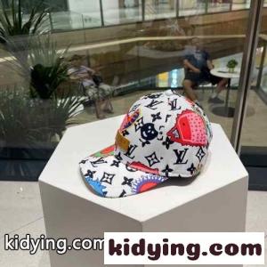 人気 おしゃれ ルイ・ヴィトン 帽子 偽物 ベースボールキャップkid26fyWX1b