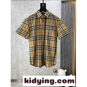 クラシック チェック柄 半袖 トップス バーバリー コピー シャツ コピーkid26TD4bSn