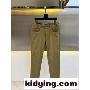 メンズ カジュアル スラックス エルメネジルド・ゼニア パンツ コピー ベージュkid26HvWD8b
