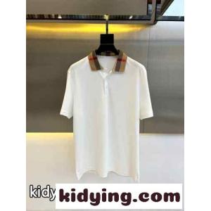 クラシック コットン ポロシャツ バーバリー コピー Tシャツ コピー ホワイトkid26TL5Hfq
