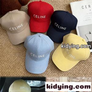 celine コピー コピー セリーヌ コピー 今季大注目 キャップ  刺繍ロゴ サイズ調整 ファッション小物kidying26b45T9j