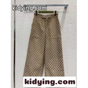 カジュアル GGジャガード グッチ コピー パンツ コピー ワイドパンツkid264XfWfy