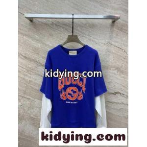 お洒落 カジュアル クルーネック ロゴ 長袖Tシャツ グッチ...