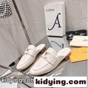 LV カプリ オープン モカシン ルイヴィトン コピーブランド サンダル スーパーコピー ベージュkid26GT1LvC