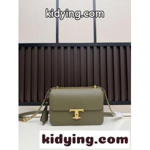 爽やか T タイムレス レザー ショルダーバッグ トッズ バッグ コピー グリーンkid26D0jiqm