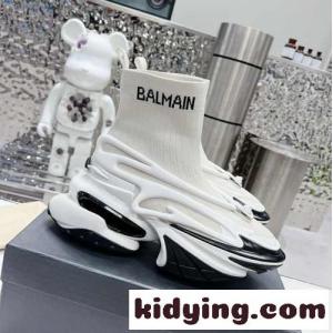 Unicorn メッシュ＆レザー ハイカットスニーカー バルマン コピー スニーカー スーパーコピーkid26zmyuau