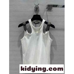 アイレットタブタンクトップ ルイ・ヴィトン Tシャツ コピー ホワイトkid26byKzKn