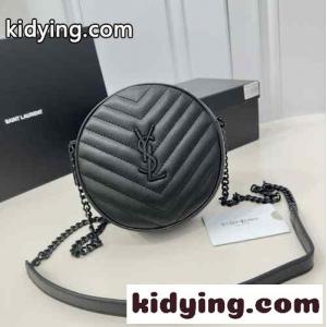 可愛い イヴ・サンローラン コピー バッグ コピー YSL ヴィニル ラウンド ショルダーバッグkid26LnaeWn