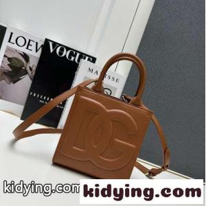 DG DAILY ショッピングバッグ ミニ ドルチェ&ガッバーナ コピーブランド バッグ スーパーコピー ブラウンkid26C0L1vu
