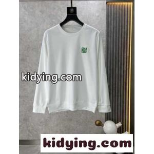 クルーネック 4G スウェットシャツ ジバンシィ コピーブランド Tシャツ コピー 長袖Tシャツ ホワイトkid26qSjy8z