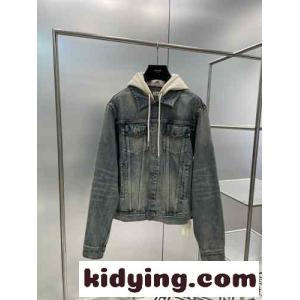 フード付き トラッカージャケット セリーヌ ブランド コピー ジャケット コピー ユニセックスkid268z0f8D