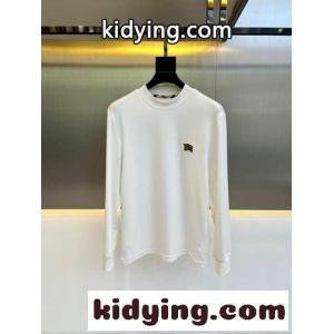 シンプル 合わせやすい 秋冬 メンズ 長袖Tシャツ バーバリー コピーブランド Tシャツ コピー ホワイトkid26n8nyWj