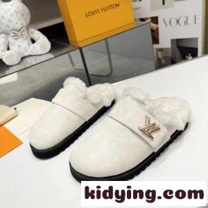 秋冬 ふわふわ LV コージー ミュール サンダル ルイヴィトン コピー サンダル コピーkid26ym0f8j