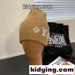 人気 ビーニー・LV ヘッドライン ルイヴィトン コピー 帽子 コピー ユニセックス ベージュkid2601Pfaq