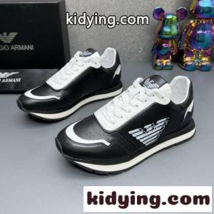 定番 カジュアル ロゴ アルマーニ コピーブランド スニーカー コピー スポーツシューズkid26XfK95n